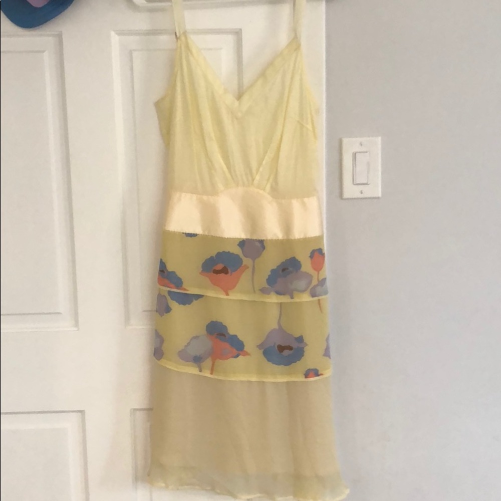 Beautiful yellow floral dress